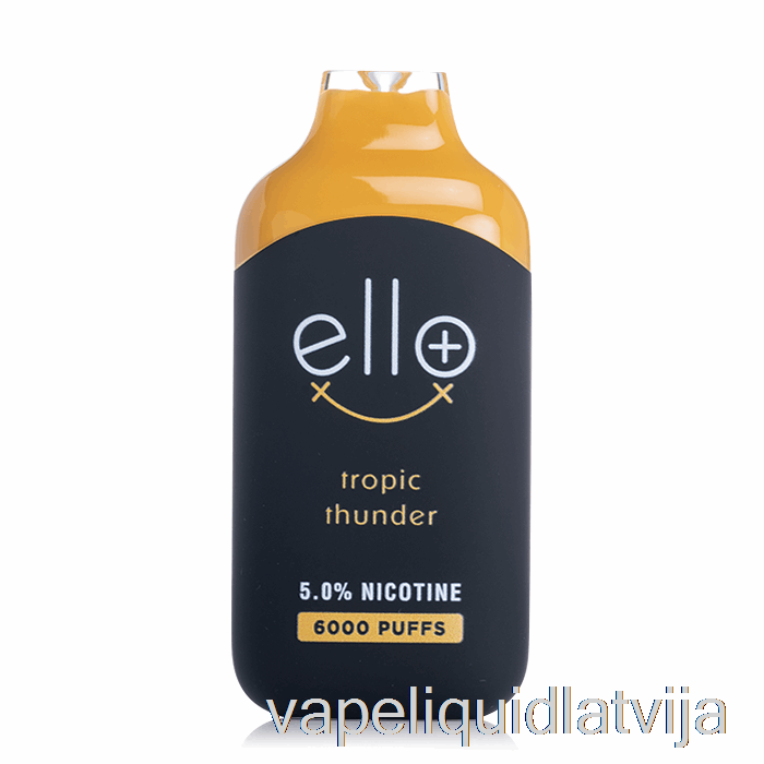 Blvk Ello Plus 6000 Vienreizējās Lietošanas Tropic Thunder Ice Vape šķidrums